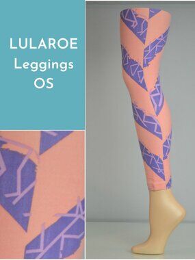 Lularoe 80s Vibe OS Leggings